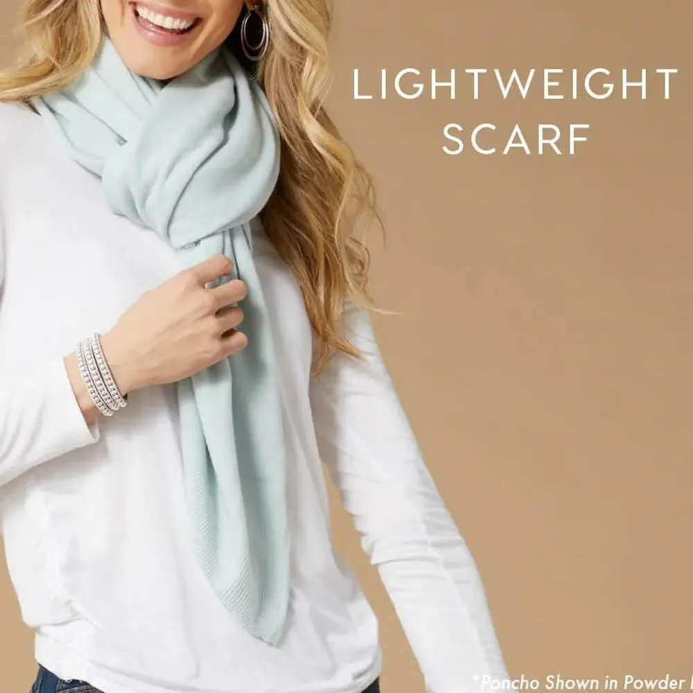 Lightweight Poncho | Light Coral